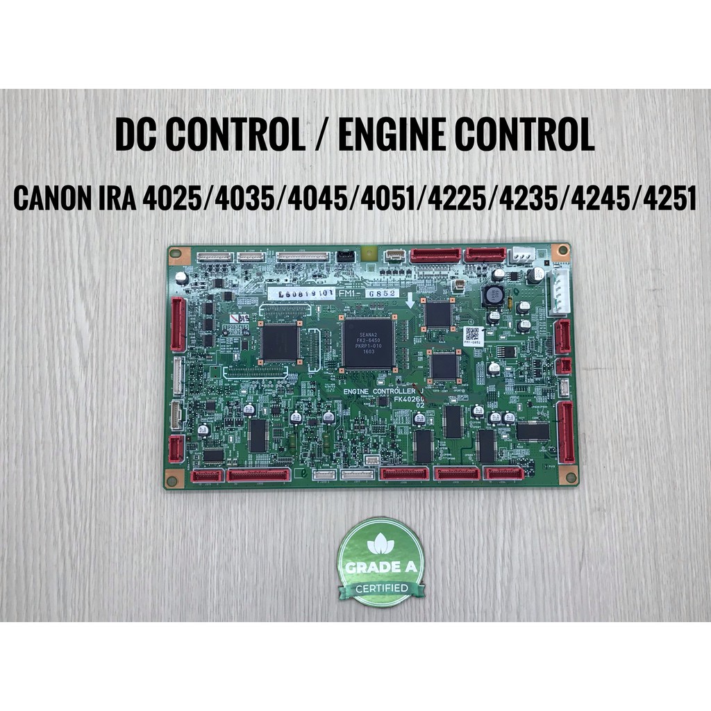 DC CONTROL CANON IRA / Advance 4025 / 4225 / 4035 / 4235 / 4045 / 4245 / 4051 / 4251