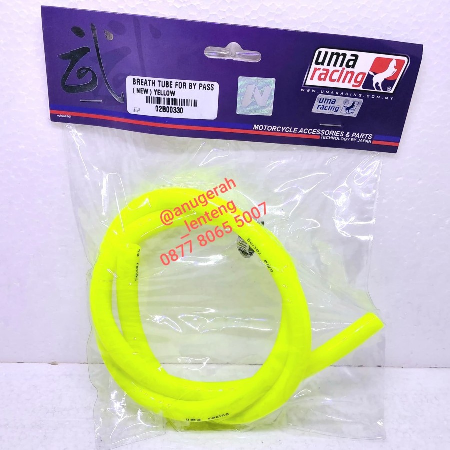 Selang Hawa / Breath Tube For By Pass Uma Racing