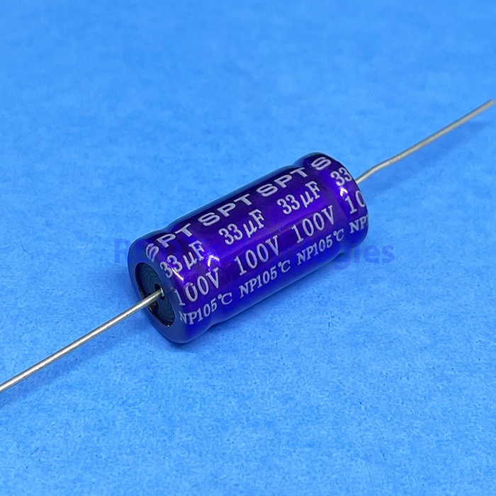 Capacitor 33UF/100V SPT