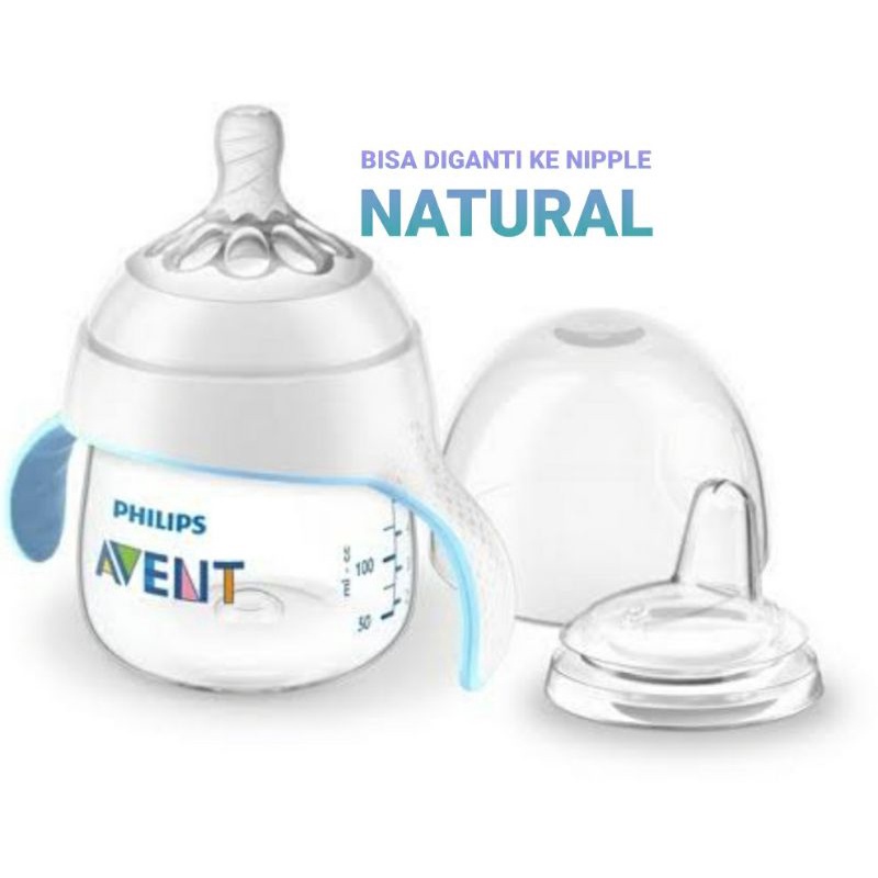 Philips Avent  Sippy Cup Pingu Training Cup Soft Spout Impor 200ml 6m+ soft spout My Grippy Spout Cup 300ml