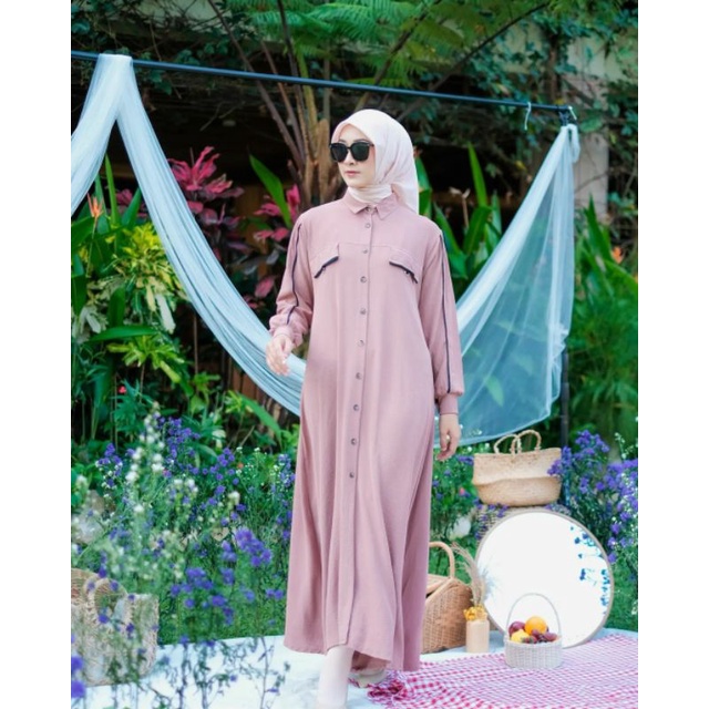 ZAVIA DRESS SYIRAASWARDROBE GAMIS WANITA KATUN
