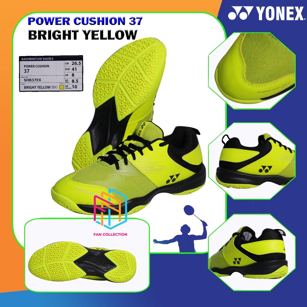 NEW YONEX SHB 37 EX / SEPATU YONEX SEPATU BADMINTON ORIGINAL