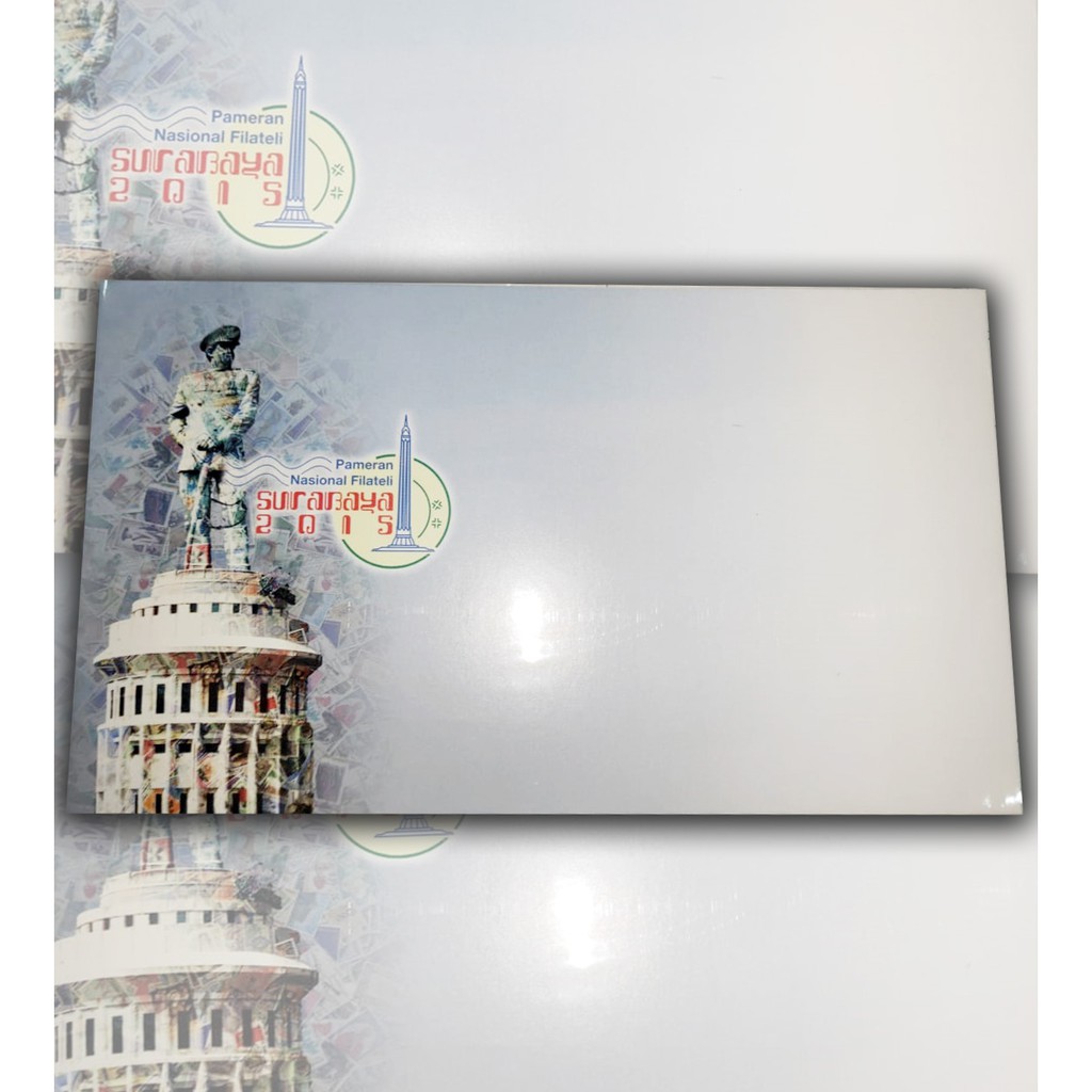

Perangko Filateli A74 Indonesia Blank Commeorative Cover 2015 SURABAYA 2015
