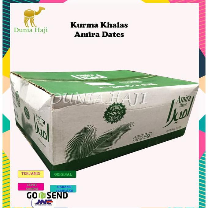 

PROMO MURAH Kurma Khalas /10kg (1 dus) HARGA GROSIR Termurah - KHALAS AMIRA Best seller