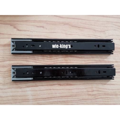 Rel Laci Double Trak Push Open 40Cm Hitam - Hidayatimalll