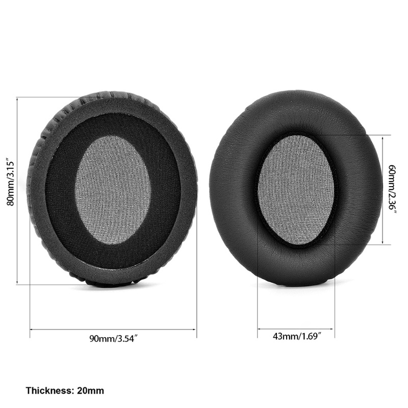 Btsg Bantalan Earpad Pengganti Untuk Headset KRK KNS6400 KNS8400 6400 8400