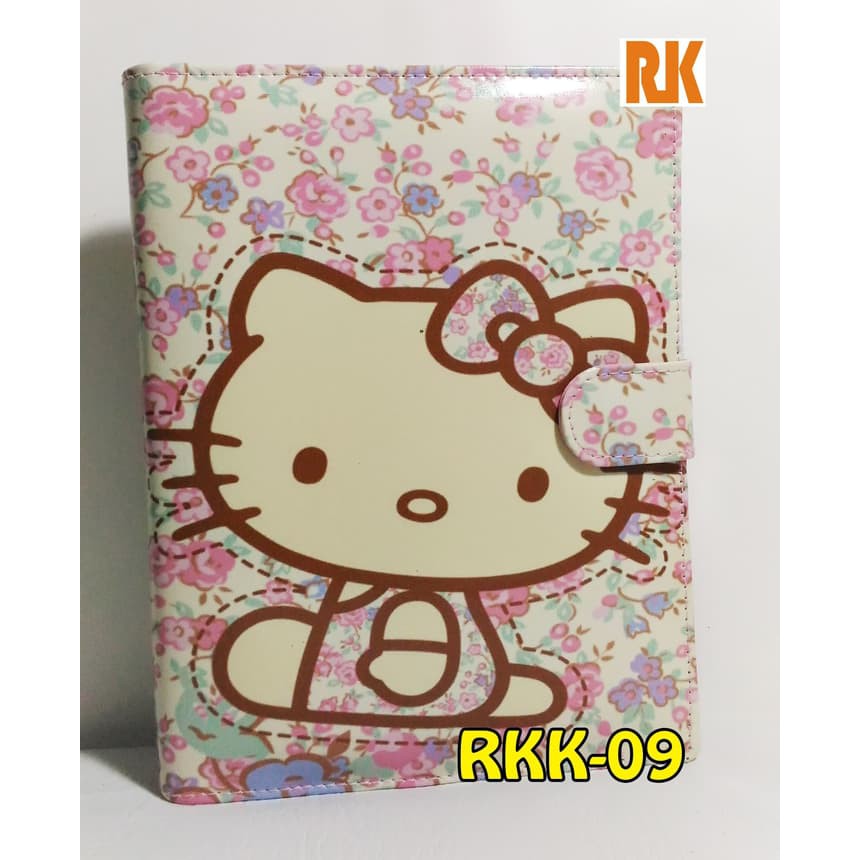 

BD--19 Binder KULIT SINTETIS Hello Kitty 20 Ring (RKK-09)