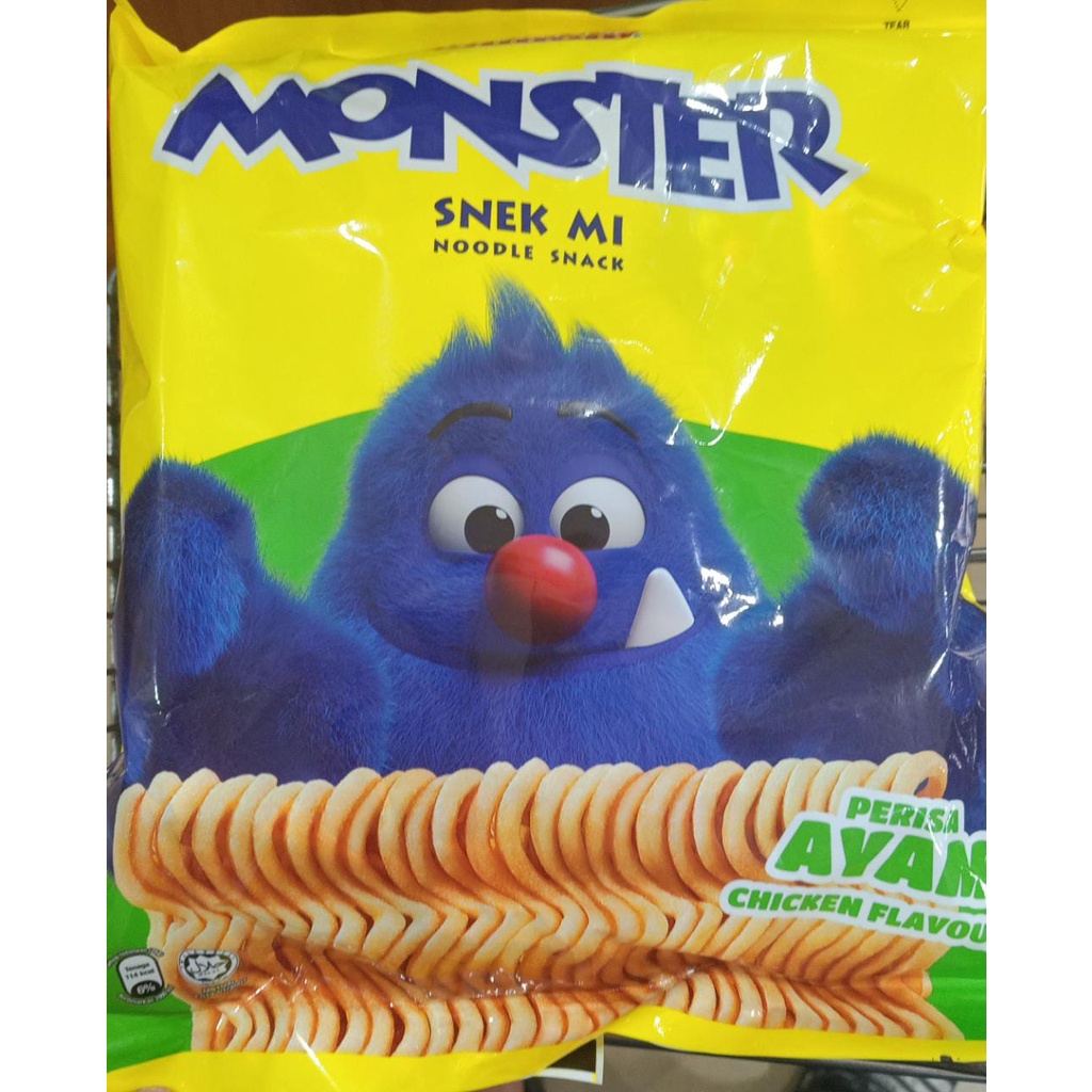 Jual Mamee Monster Rasa Ayam Noodle Snack Chicken Flavour Makanan