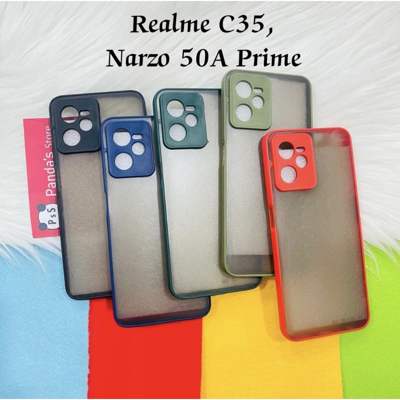 Case Realme C35 / Narzo 50a Prime Softcase My choice Dove Original PsS-