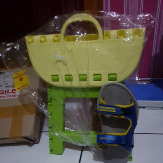 Bangku Lipat Lucu Golden Sunkist / Kursi Lipat Golden Sunkist