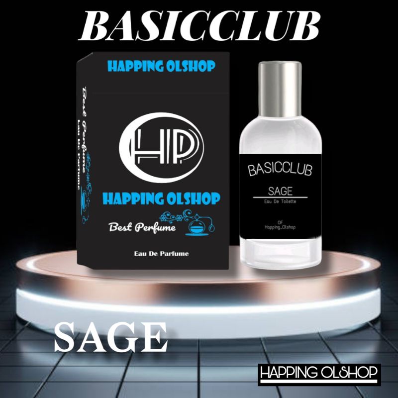 Basic Club Sage parfume geamoore pria/wanita parfum elegant