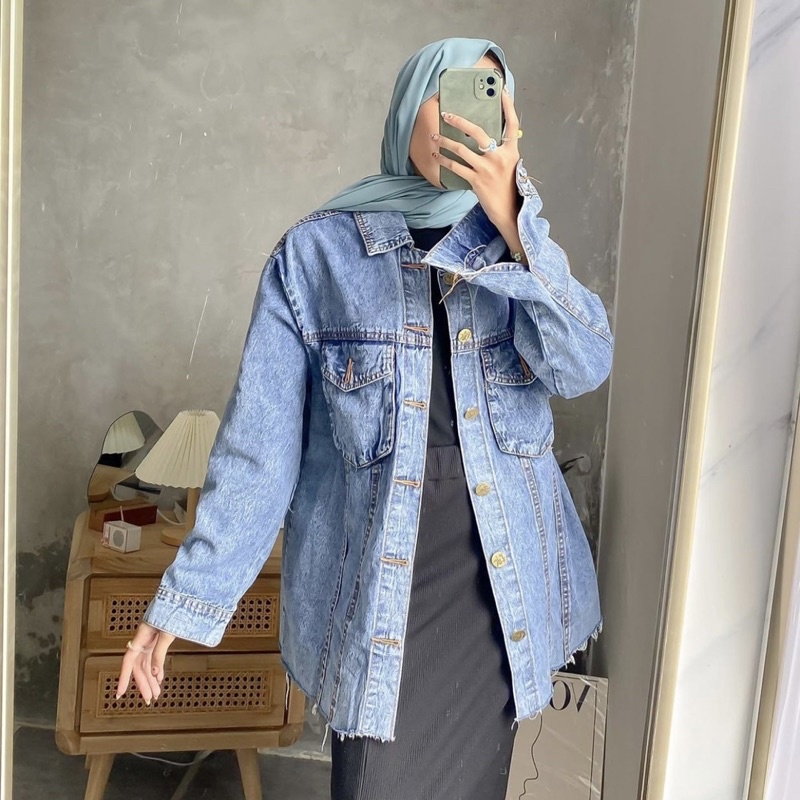 MANDA SNOW BLUE JAKET 8222