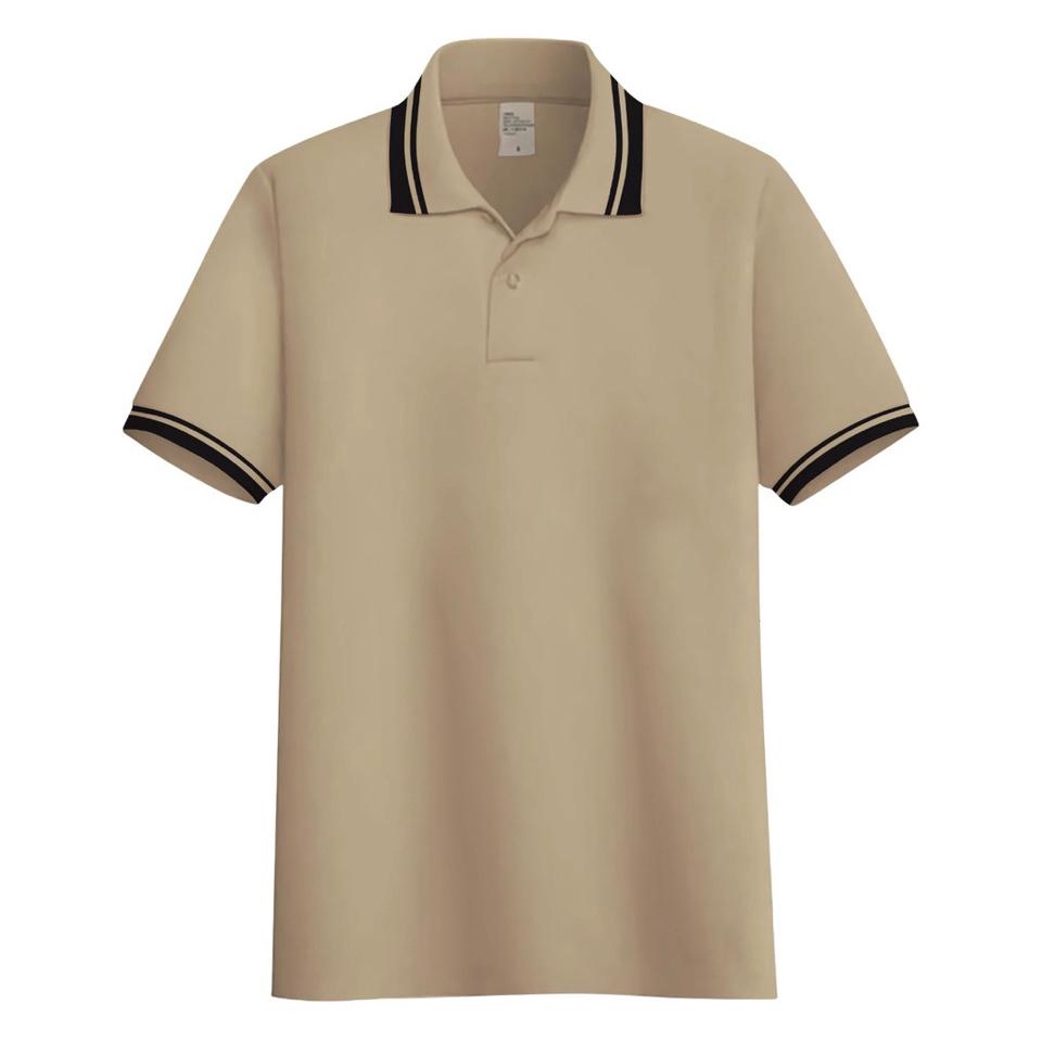 Jual Liso Wear Kaos Polo Shirt Polos Cream Kerah Stripe Kaos 