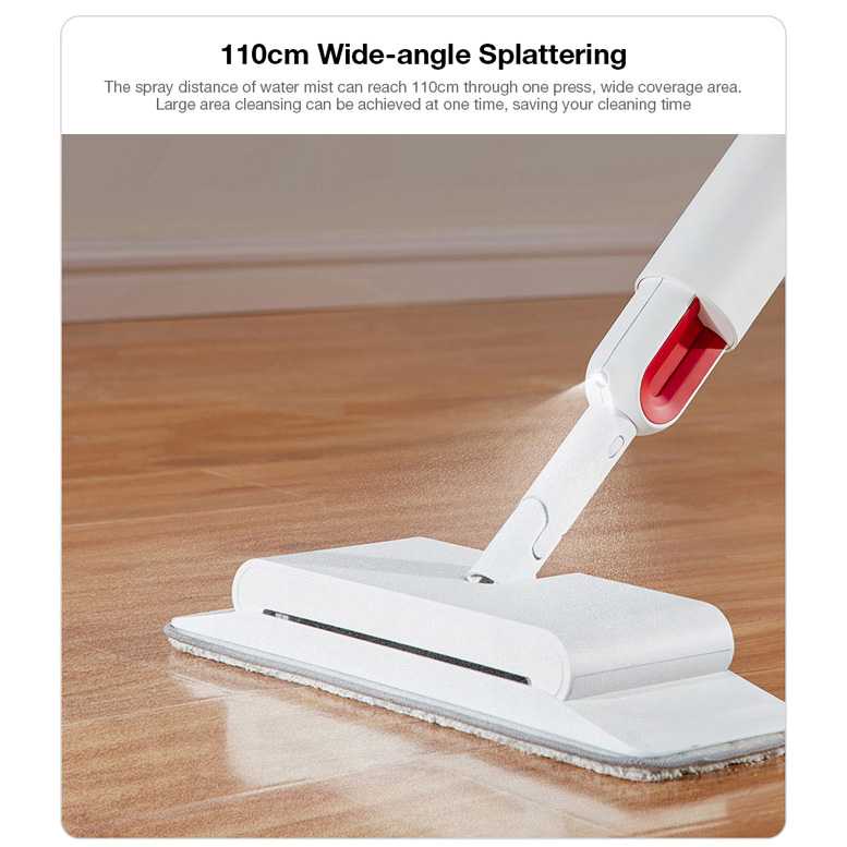 TD - MPL Deerma Water Spray Mop Sweeper Sapu Pel 2 in 1 - DEM-TB900