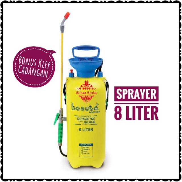 Pressure Sprayer 8 Liter Semprotan Hama & Disinfektan