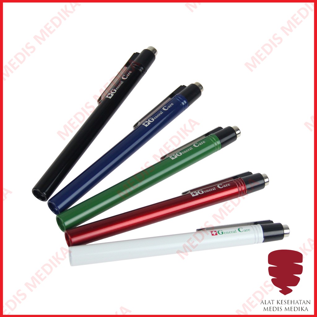 Pen Light General Care Senter Lampu Halogen Lamp Penlight GC