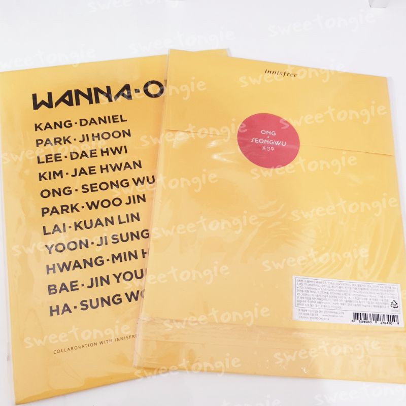 Innisfree Ong Seongwu set