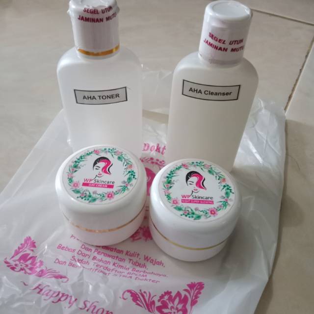 Wp skincare seri whitening glow