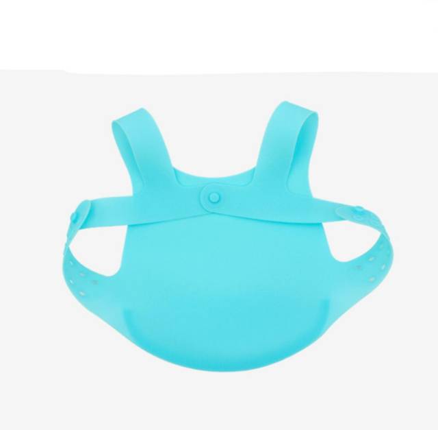 UNNISO - Slabber Makan Bayi Bib Silicone/ Celemek Makan Bayi