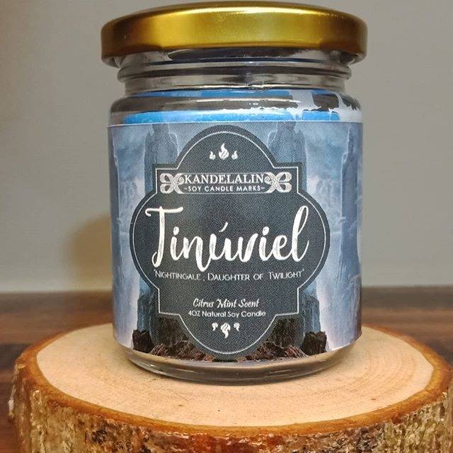 TINUVIEL Lilin Aromaterapi 100% Soy Wax
