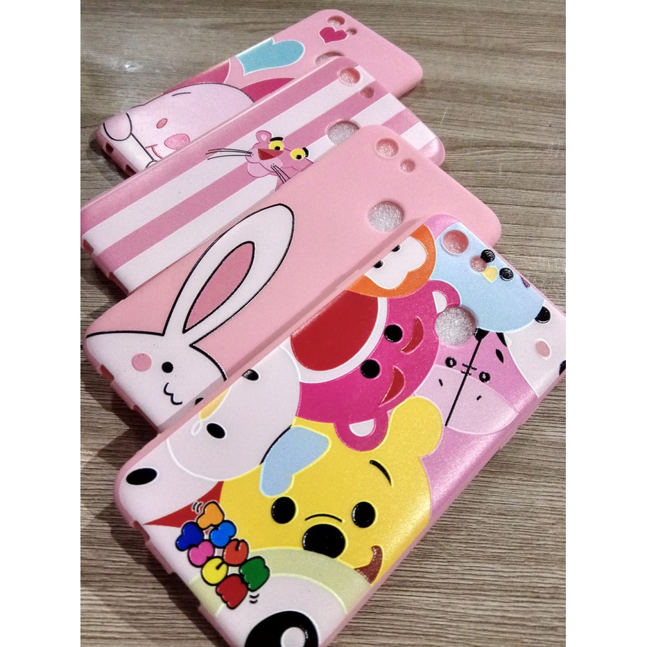PINK CASE KARAKTER OPPO F5 CASE PINKY MOTIF OPPO F5 CASE OPPO F5