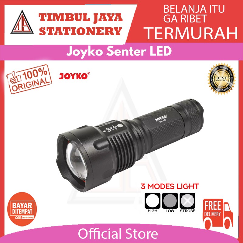 Joyko Senter LED Flashlight Senter Joyko LED FL-89