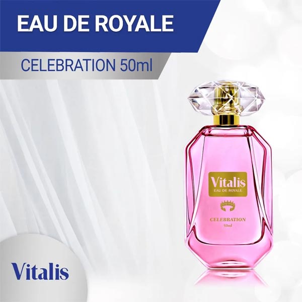 [PARFUM MEWAH] [50ML] [KACA] [BPOM] Vitalis Eau de Royale Celebration 50 ml | Parfum Badan