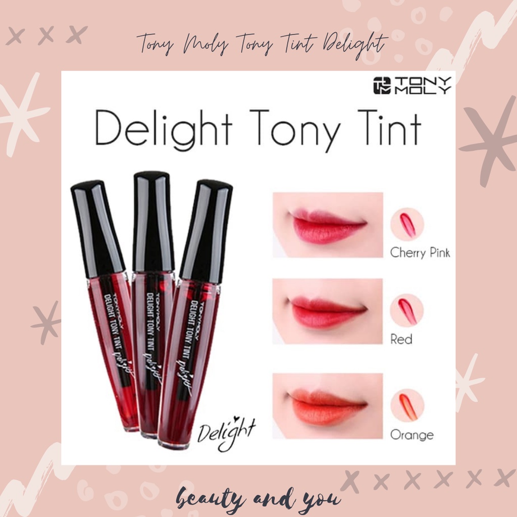 Tony Moly Delight Tony Lip Tint (ORIGINAL 100%)