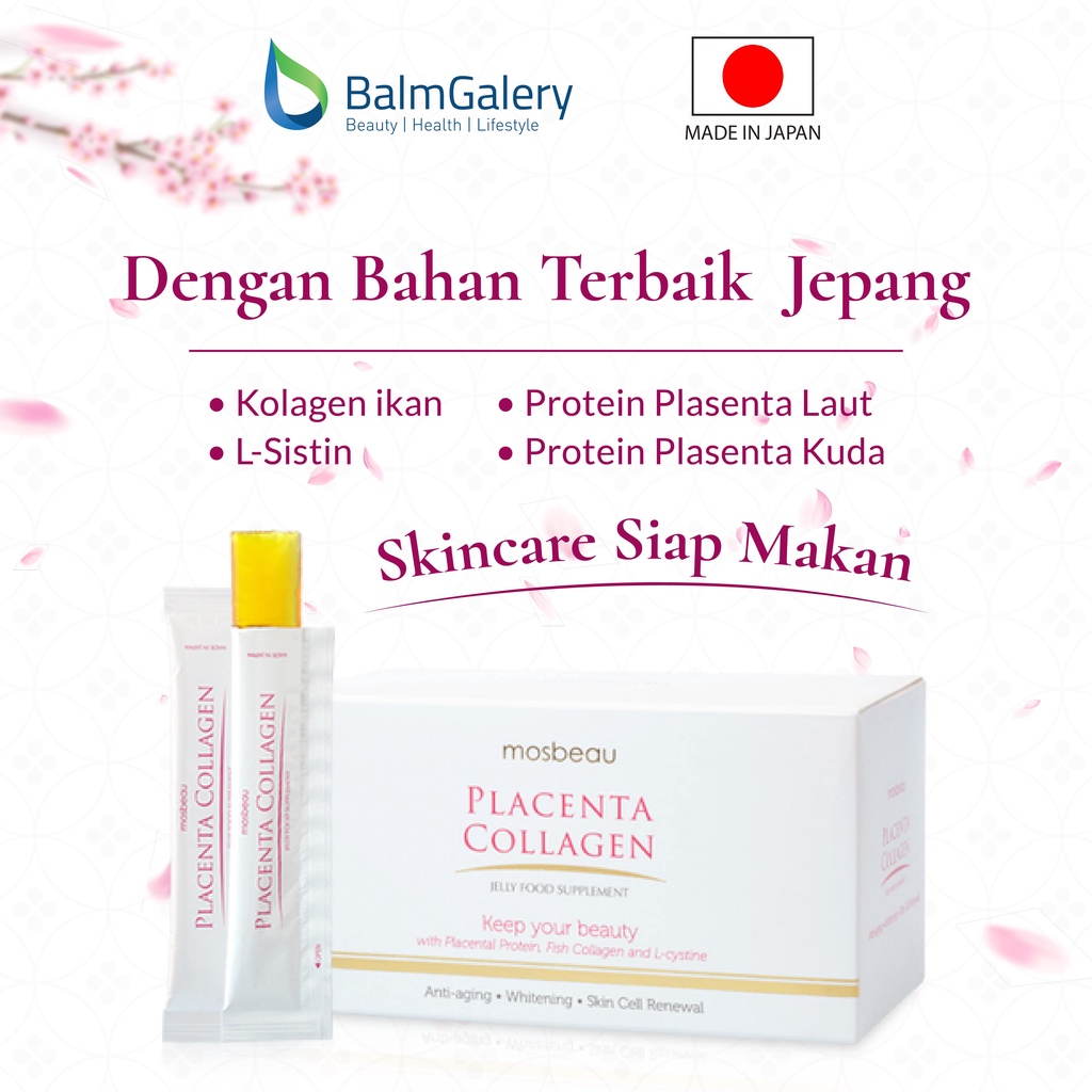 Mosbeau Placenta Collagen Jelly Food - Suplemen Jelly Kolagen - 1pc