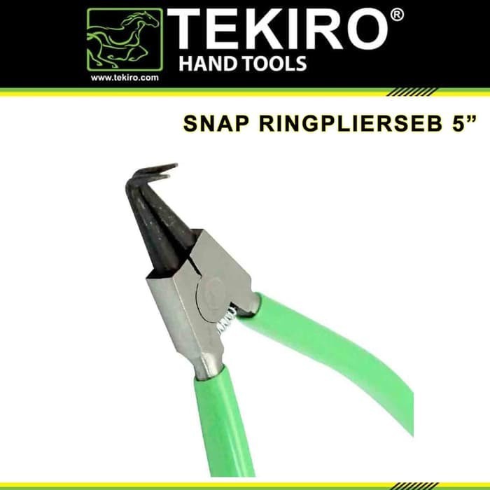 PL-SR0771 Tang Snap Ring bengkok TEKIRO 5 Inchi EB - PL-SR0771