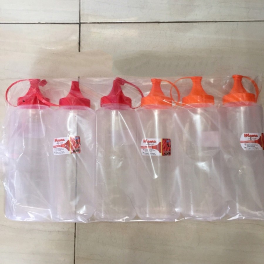 Botol Kecap 1 Liter / Botol Saos / Tempat Saos & Kecap Gede