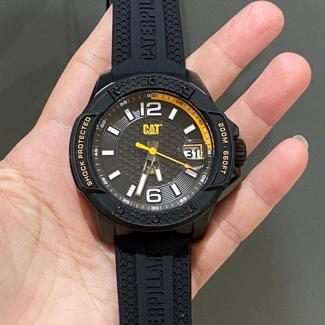 Jam Tangan Pria Caterpillar CAT SJ.161.21.137 Black Original