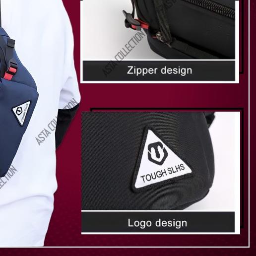 ❂ Tas Selempang Pria Distro Tas Selempang Slempang Cowok Sling Bag Pria Import Original Waterproof ❄