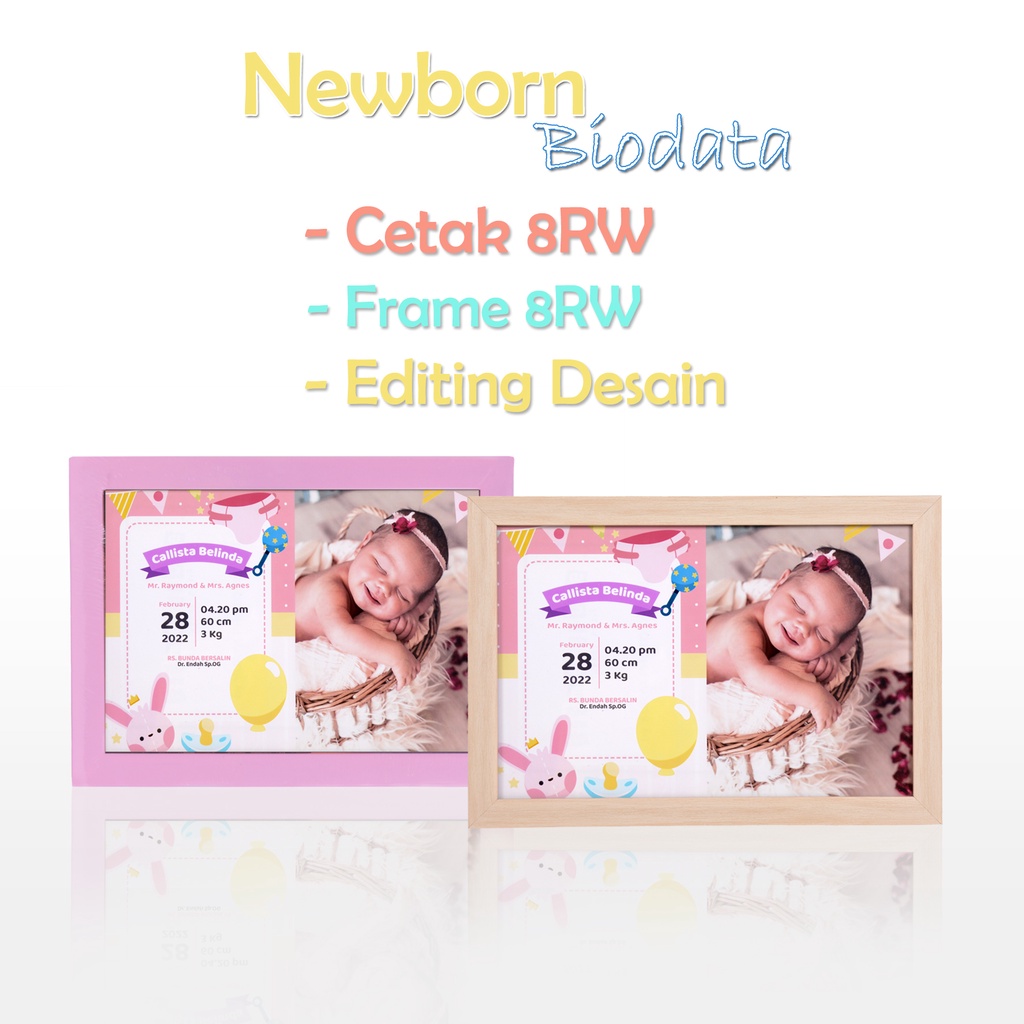 Newborn Biodata (Custom)