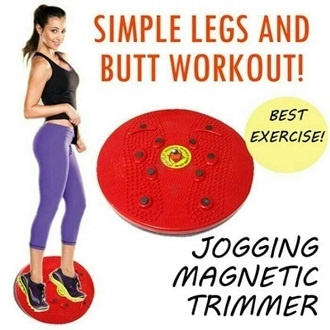 Magnetic Trimmer Jogging Body Plate / Waist Twisting