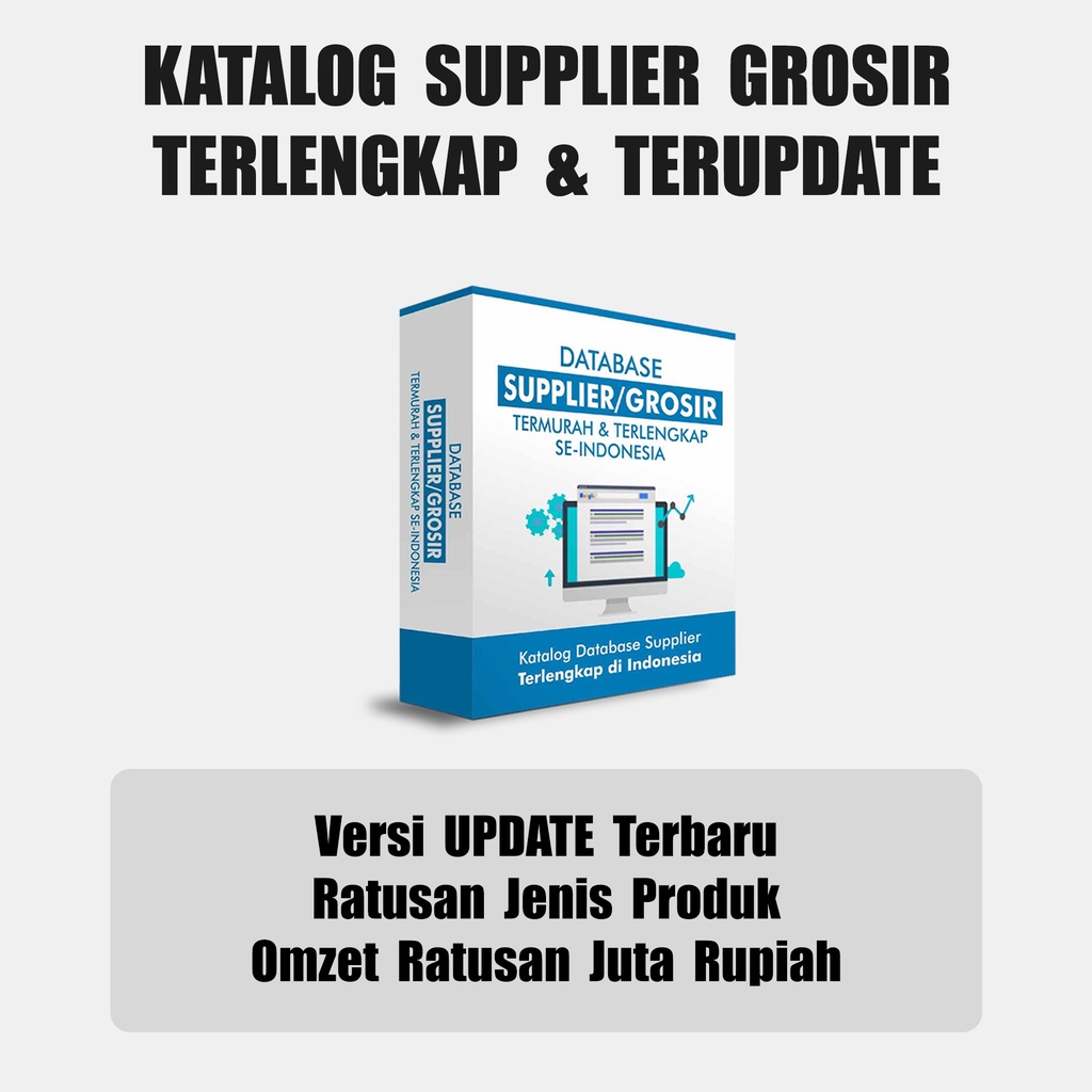 [UPDATE] Database Katalog Supplier Grosir Terlengkap dan Terupdate