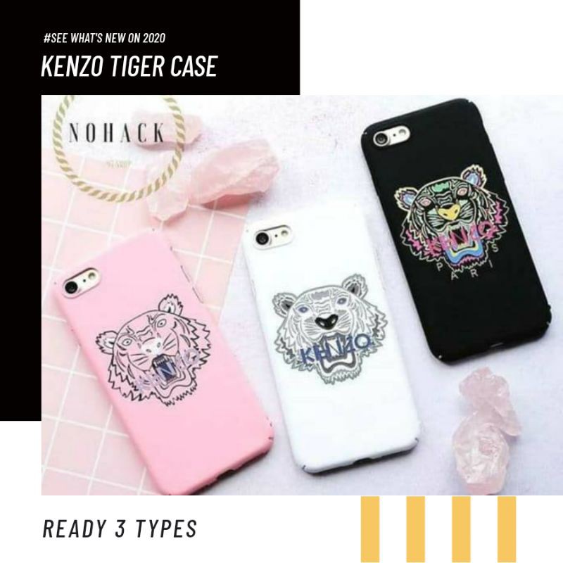 K KENZO TIGER CASE OPPO IPHONE 5 5S SE 6 6S PLUS + 7 8 X XS A37 A39 A57 A71 A83 A3S F1S F3 F5 F7 ume