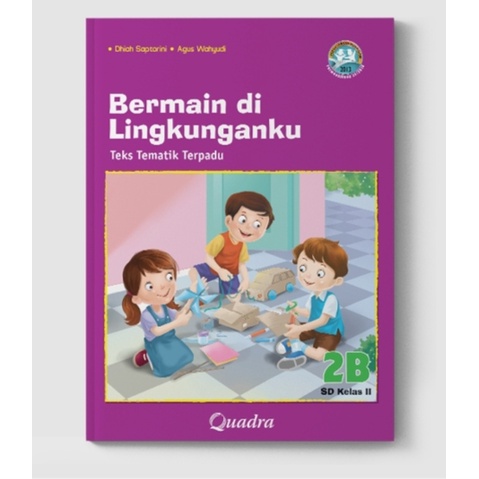 ORI harga satuan buku teks tematik k13 Quadra untuk SD kelas 2