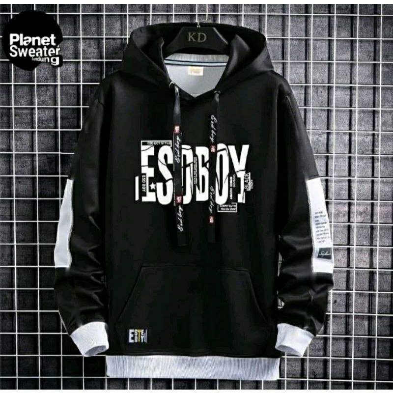SWEATER - SWITER [ESOBOY] [COD] HOODIE UKURAN M,L,XL PRIA DAN WANITA BAHAN FLEECE.