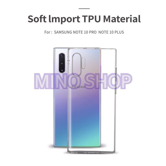 SOFTCASE TRANSPARAN SAMSUNG NOTE 10+ NOTE 10 PLUS PREMIUM SOFT CASE