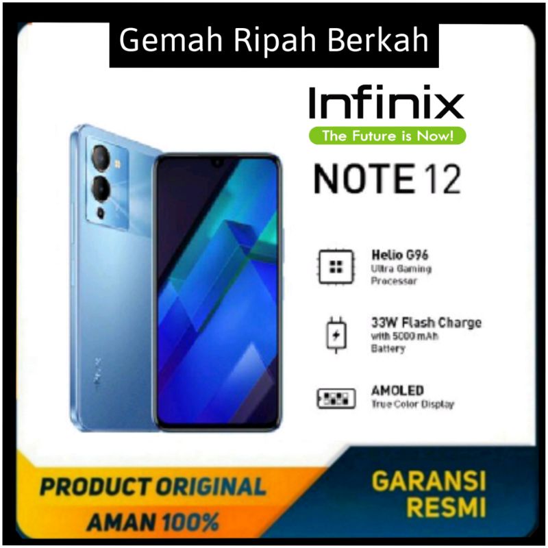 Jual Infinix Note 12 Vip 8 256 Gb 8 128 Gb Bnib No Repack Garansi Resmi Shopee Indonesia