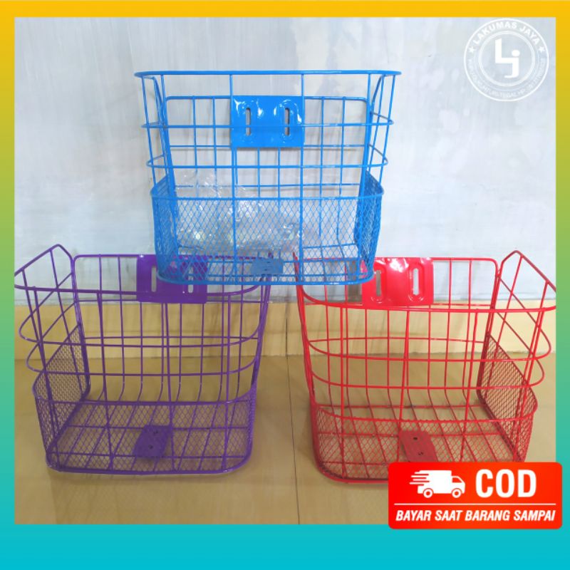 Keranjang Besi Sepeda Anak Warna Kranjang Sepeda 12 16 18 20 24  Mini Anak Lipat