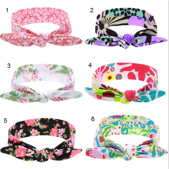 D32. Bandana kain bayi / headwrap anak import (bisa disesuaikan sendiri ukurannya)