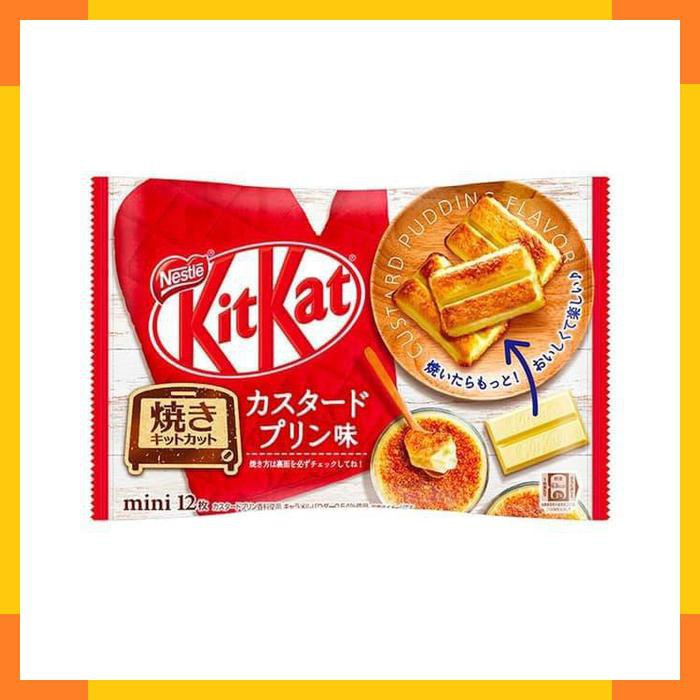 

KitKat Kit Kat Wafer Custard Pudding Snack Wafer Japan Snek Wafer Jepa