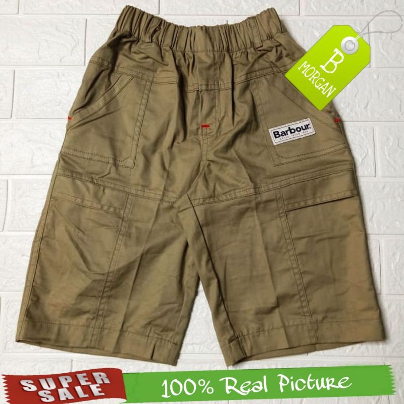 Celana Pendek Anak Cargo Barbour Khaki