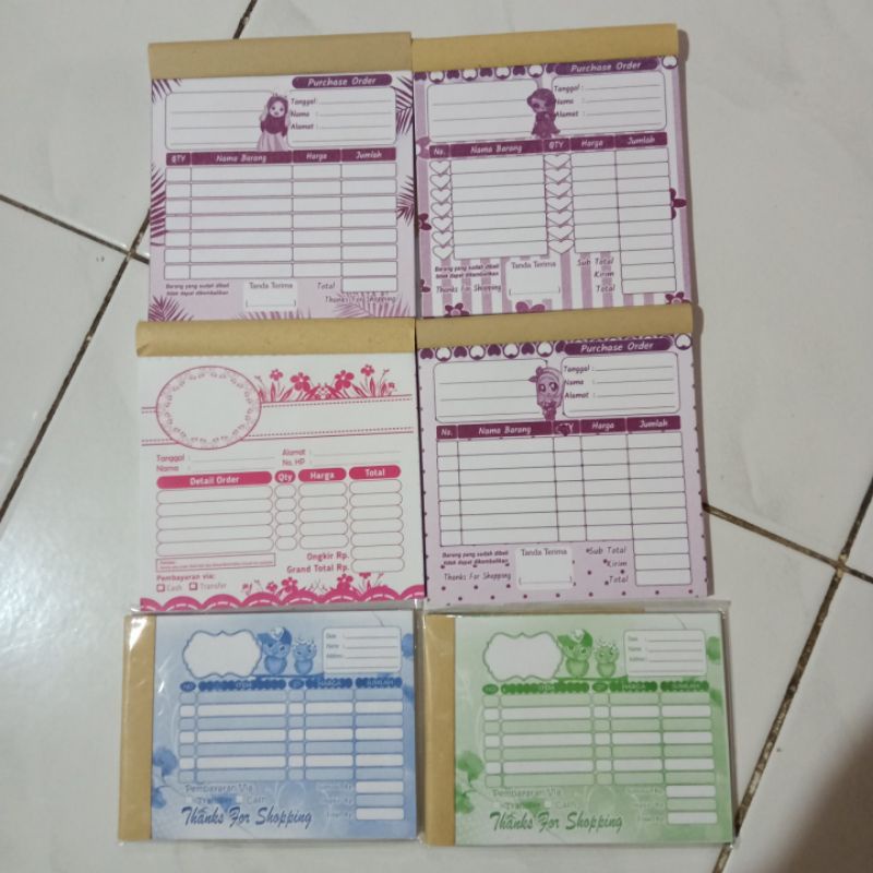 

NOTA MURAH MINI uk 8x10cm