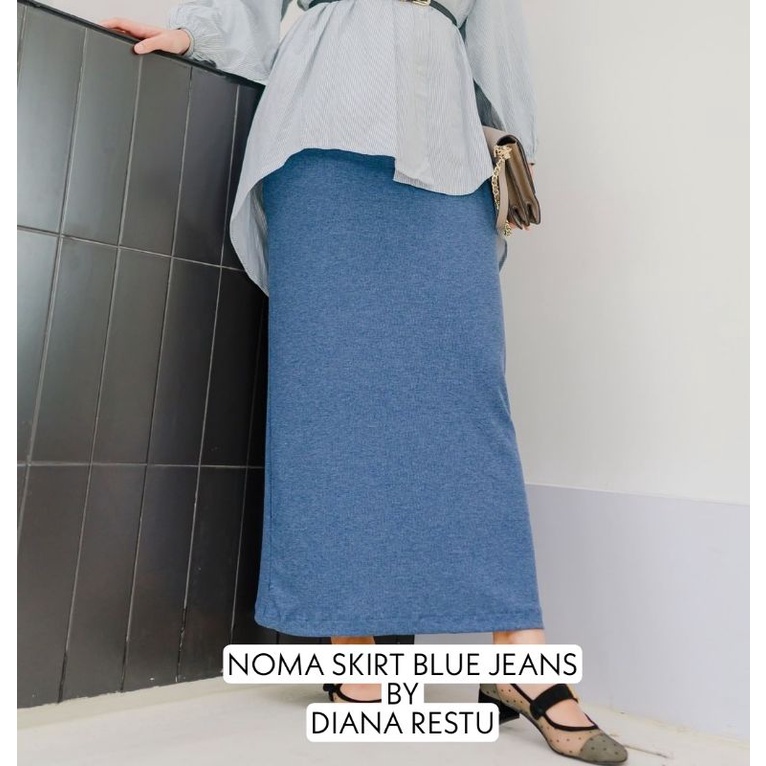 Diana Restu - Noma Skirt size M - Rok Wanita Knit Full Karet