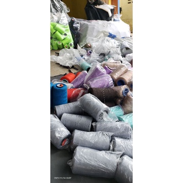 SANDAR_BERTO - BENANG JAHIT KILOAN GRADE A GROSIR 6-8 PCS WARNA RANDOM