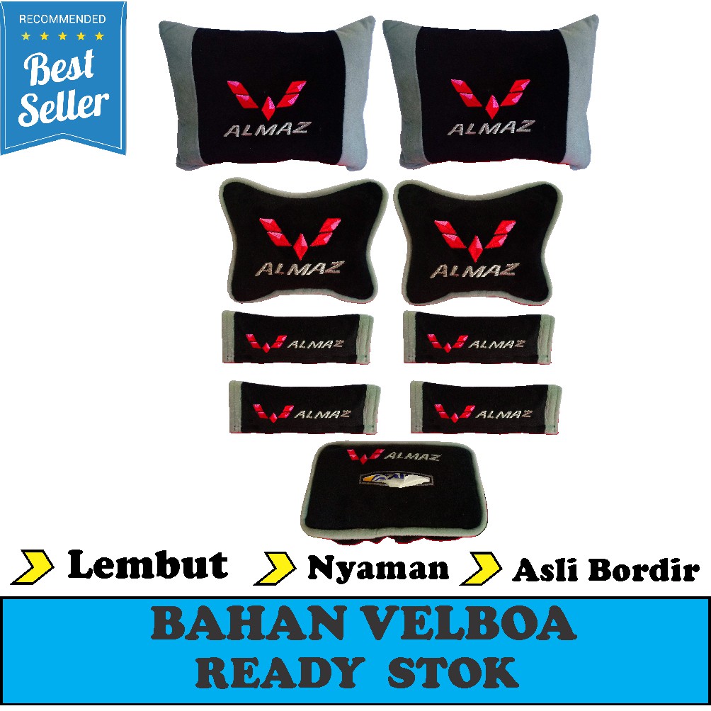 Aksesoris interior mobil Wuling ALMAZ Bantal mobil Headrest mobil