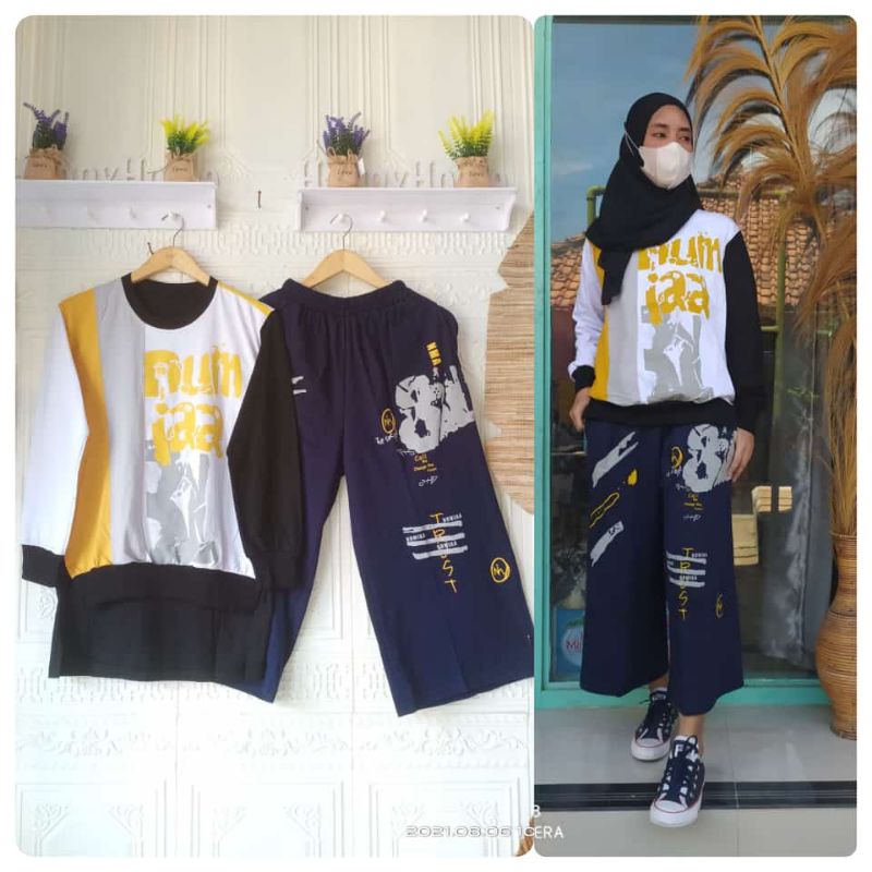 TERBARU READY SETELAN KULOT NUMIA
